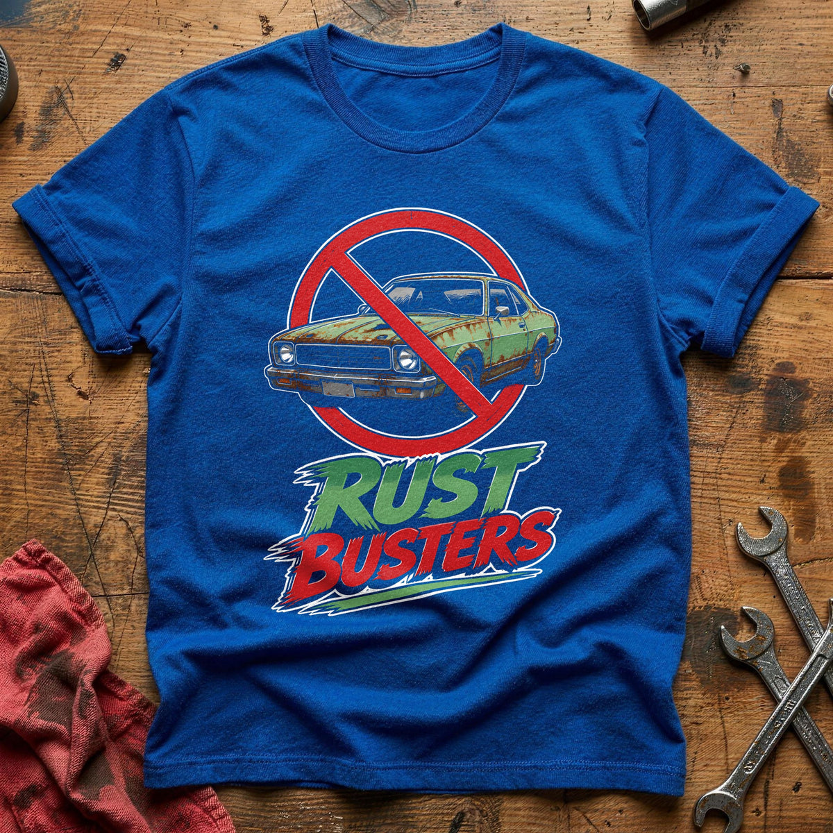 Rust Busters 82 T-Shirt - Royal
