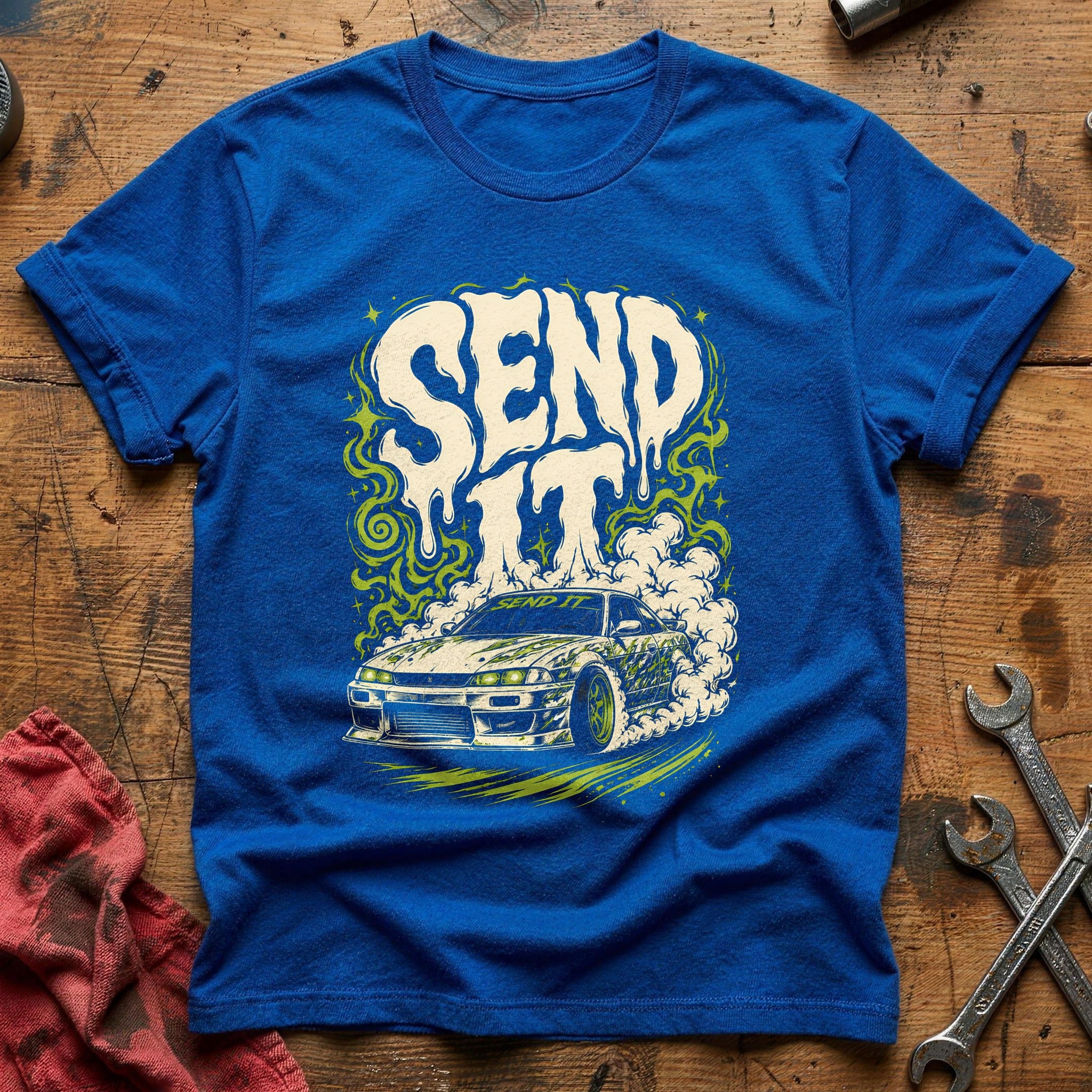 Send It Acid 85 T-Shirt - Royal
