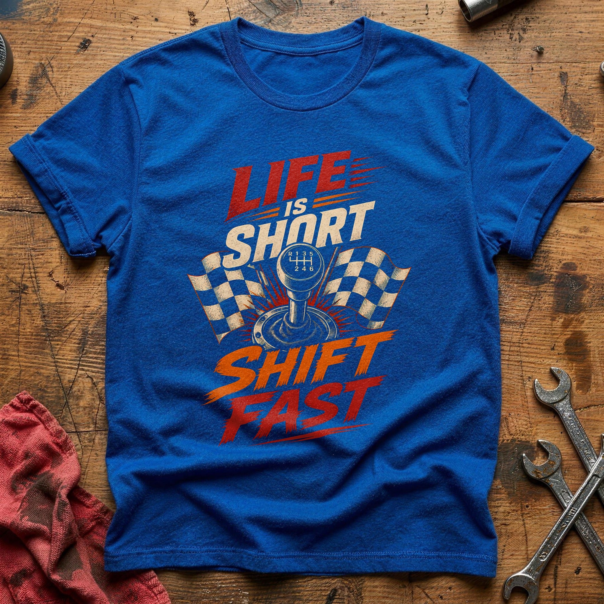 Shift Fast 63 T-Shirt - Royal