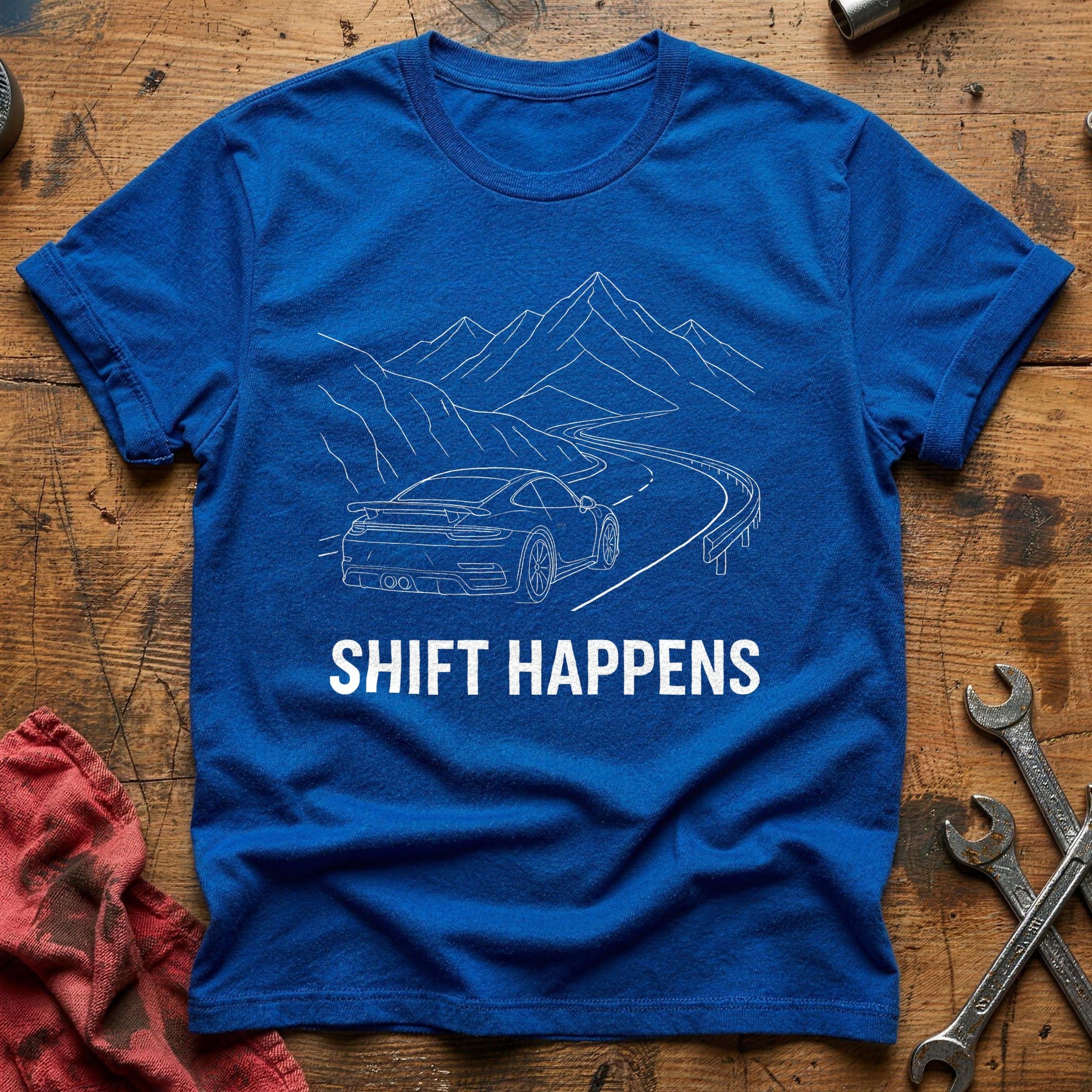 Shift Happens 15 T-Shirt - Royal
