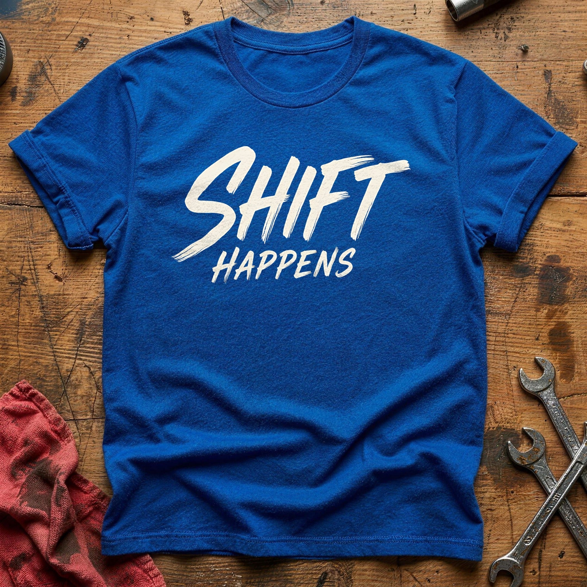 Shift Happens 16 T-Shirt - Royal