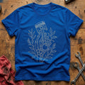 Skeletal Hand Piston 83 T-Shirt - Royal