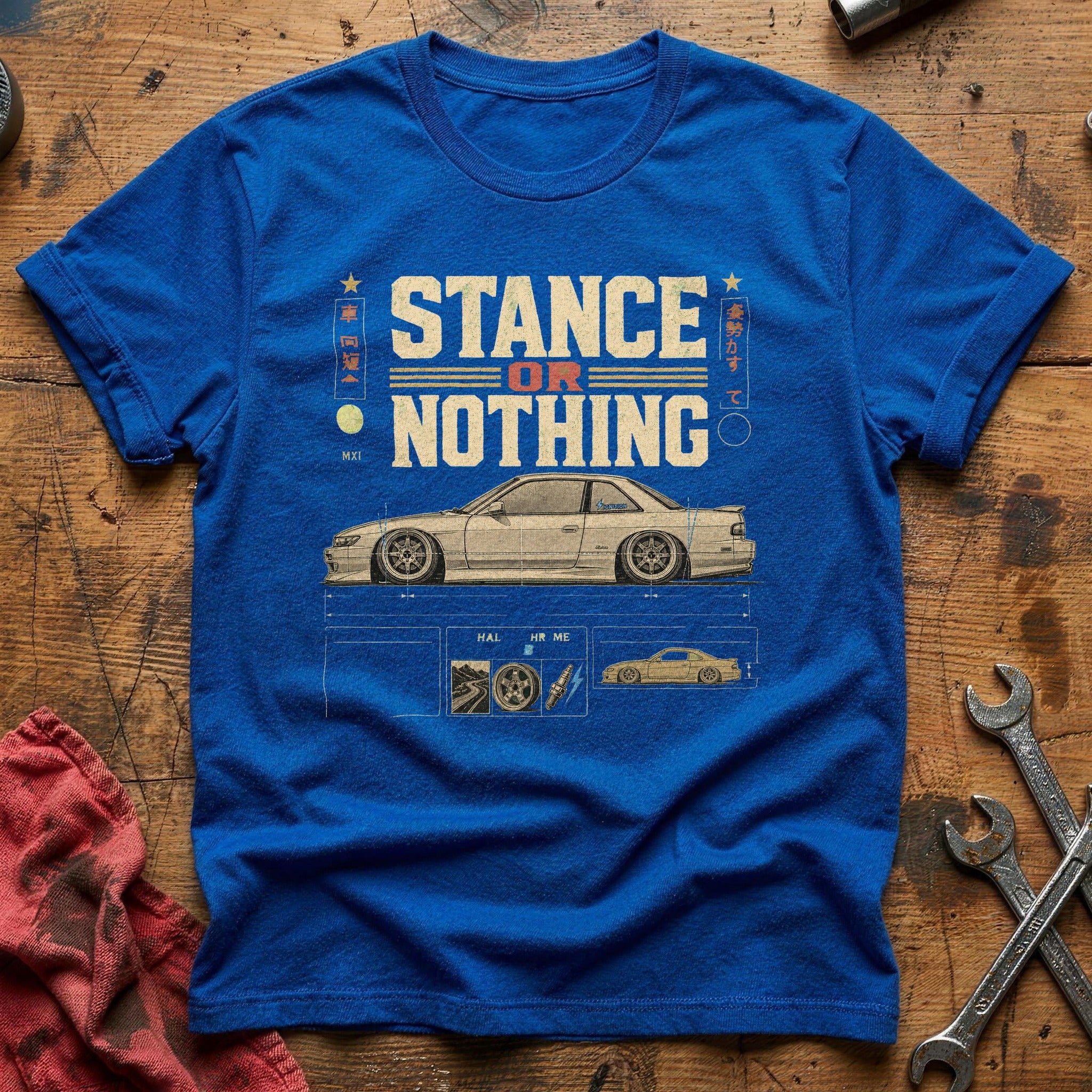 Stance or Nothing T-Shirt - Royal