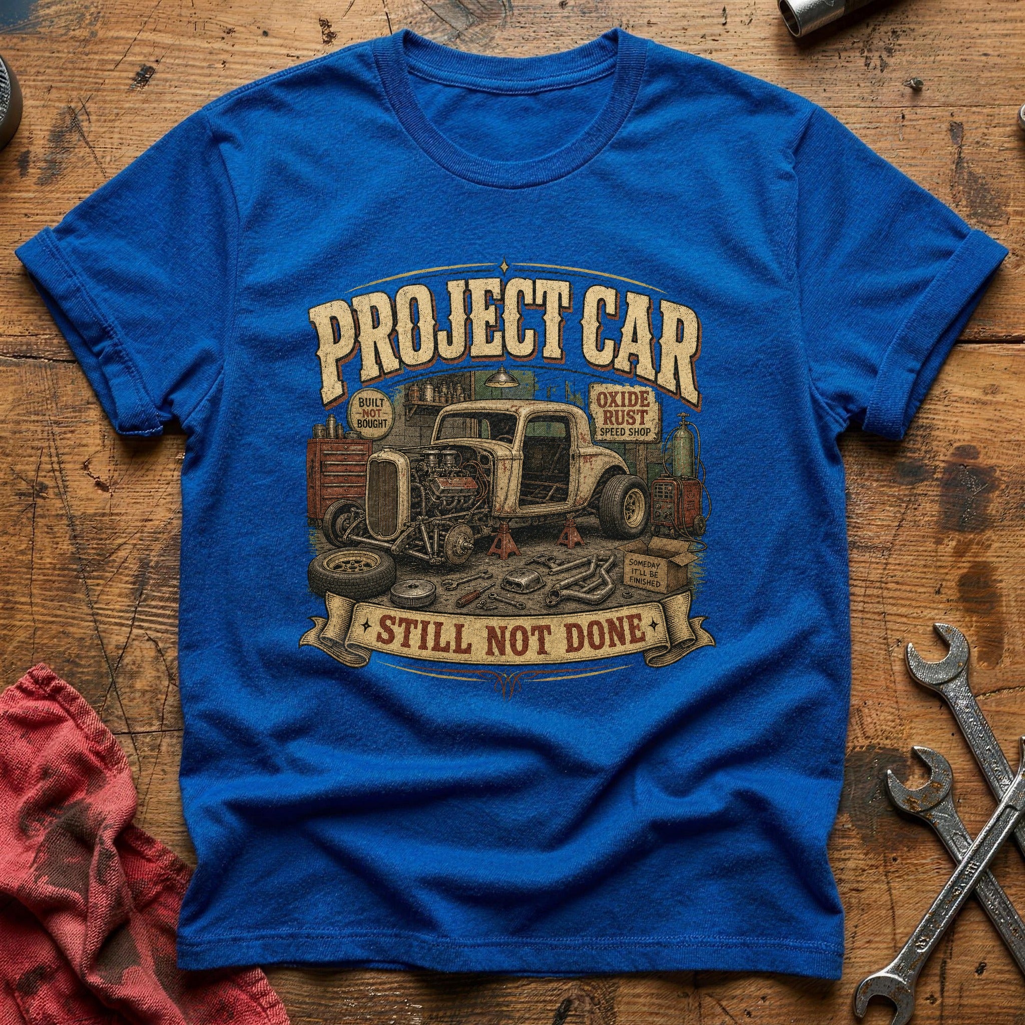Still Not Done T-Shirt - Royal