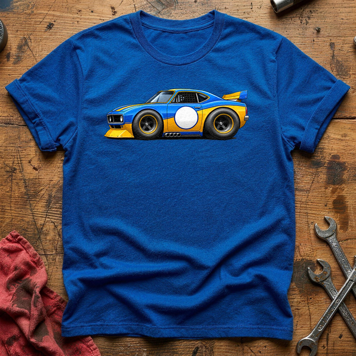 Stock Car 72 T-Shirt - Royal