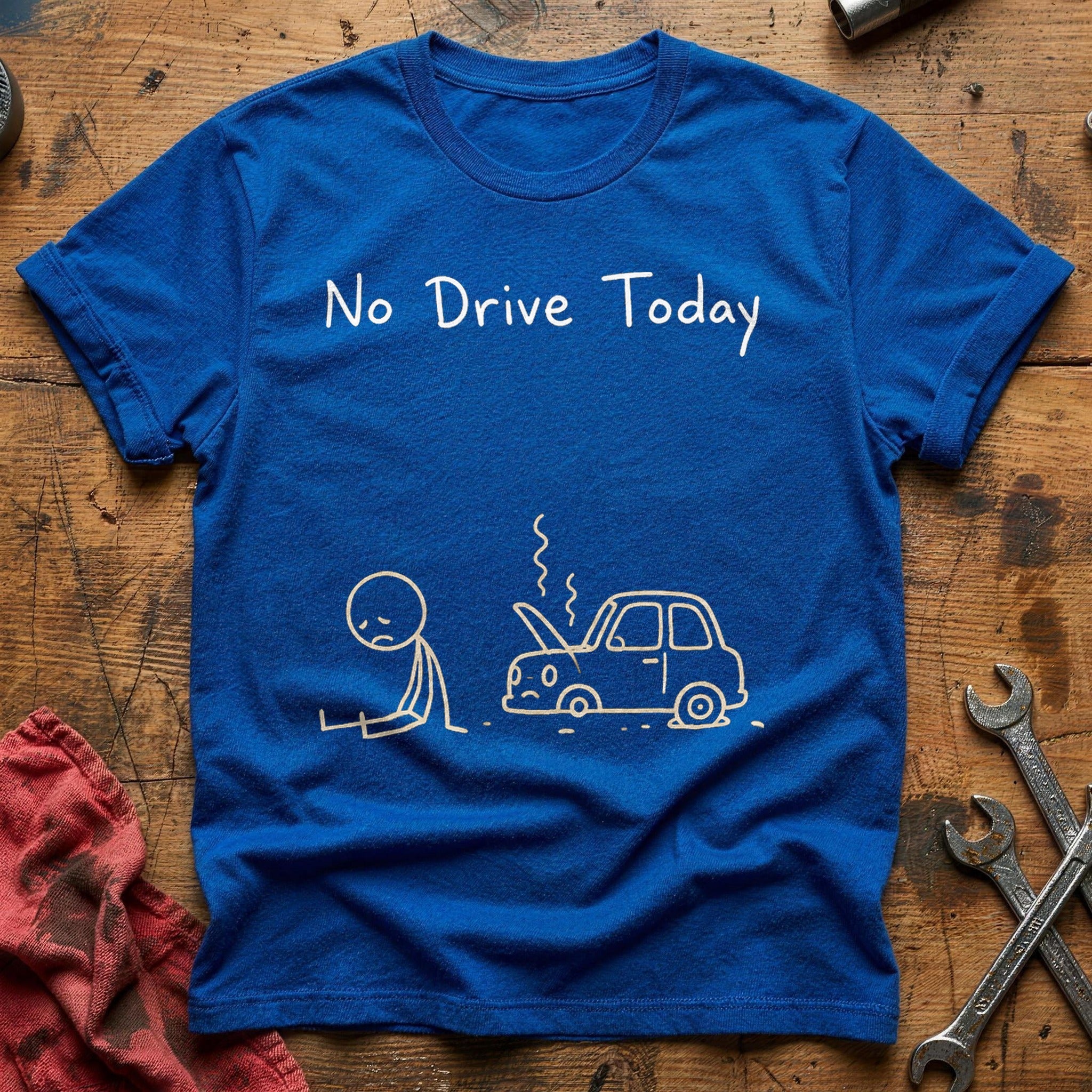 Stuck in Park T-Shirt - Royal