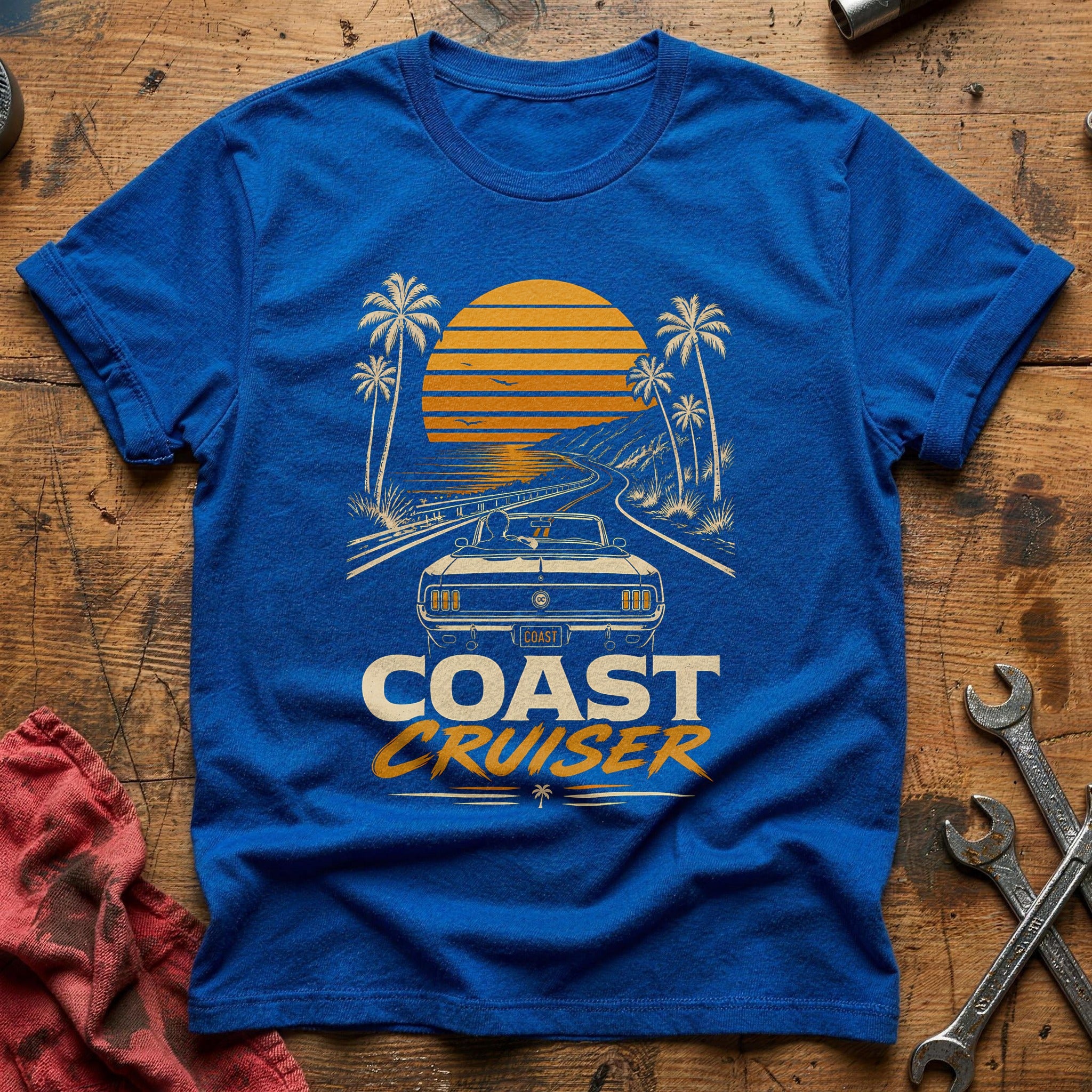 Sunset Cruising T-Shirt - Royal