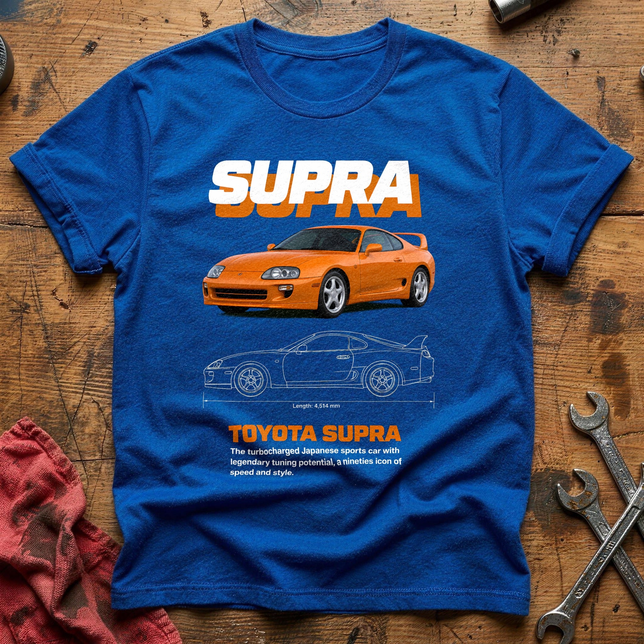 Supra 54 T-Shirt - Royal