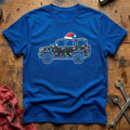 SUV Christmas Lights 81 T-Shirt - Royal