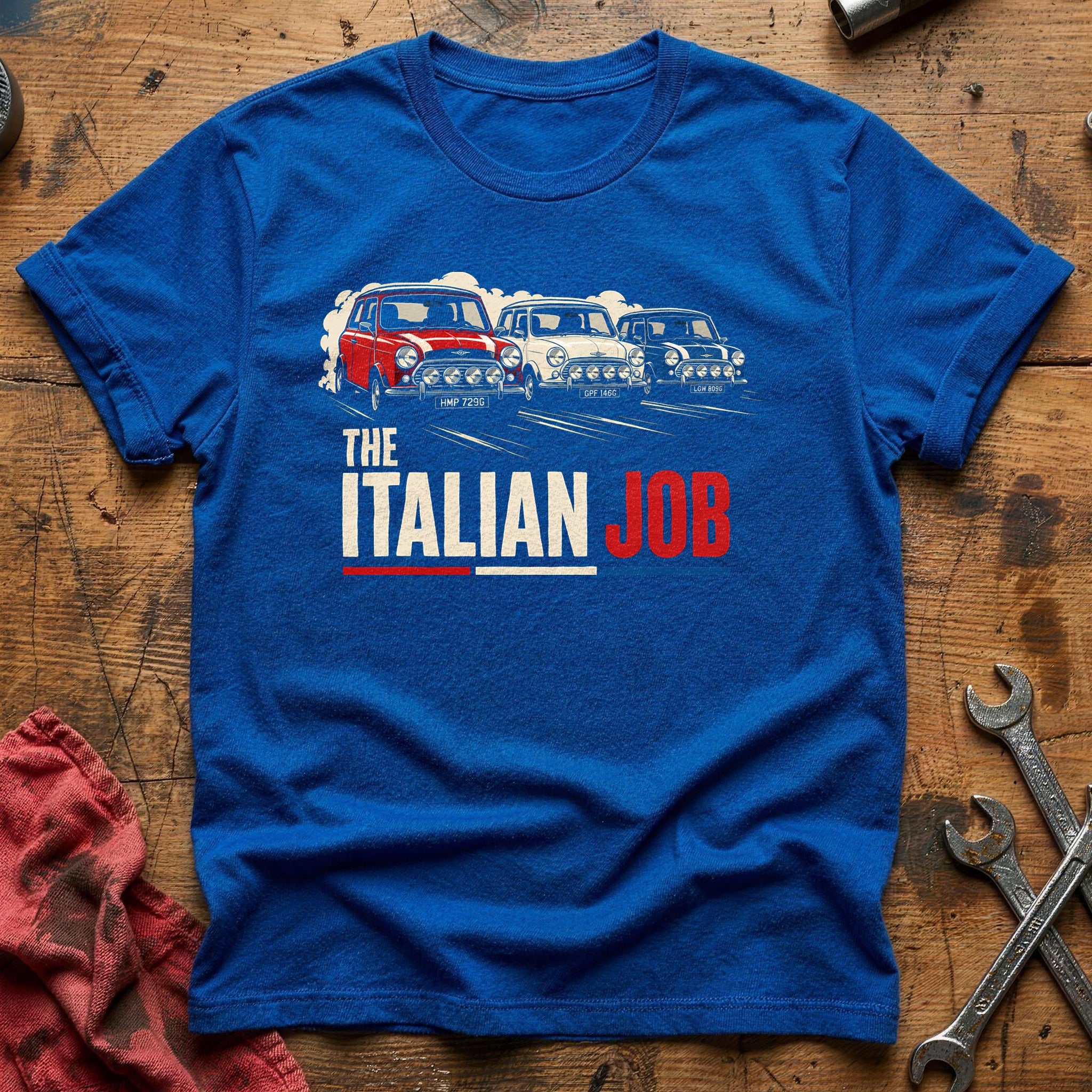 The Italian Job T-Shirt - Royal