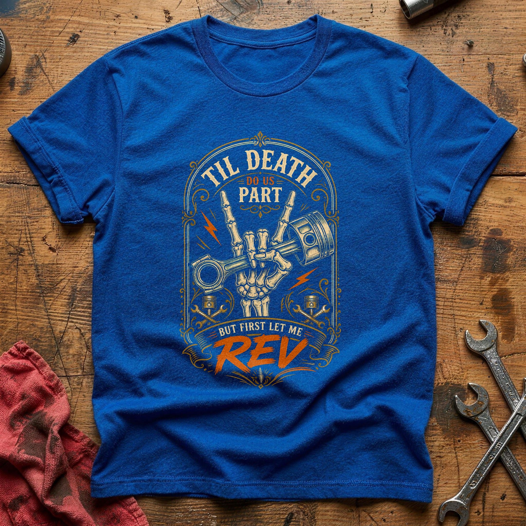 Til Death Rev 90 T-Shirt - Royal