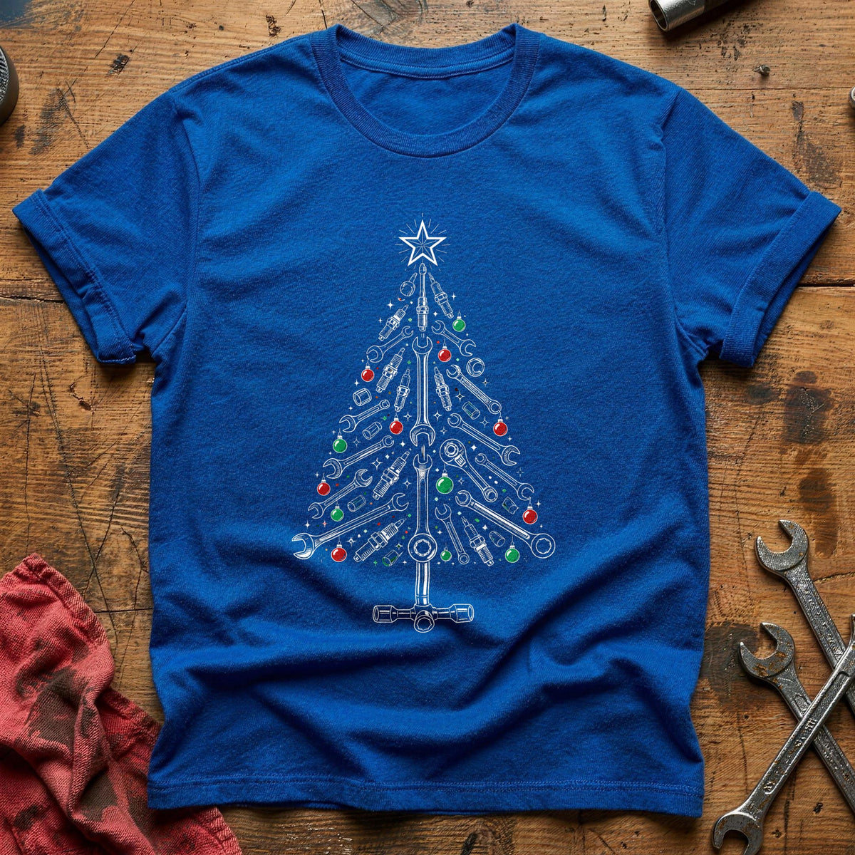 Tools Tree 43 T-Shirt - Royal