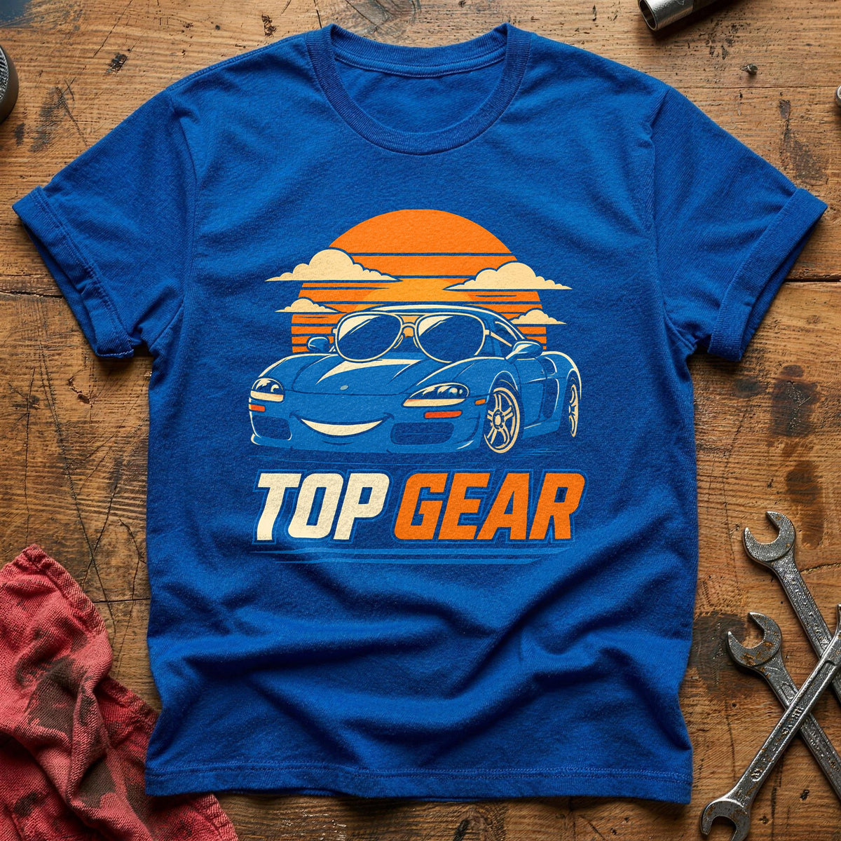 Top Gear 57 T-Shirt - Royal