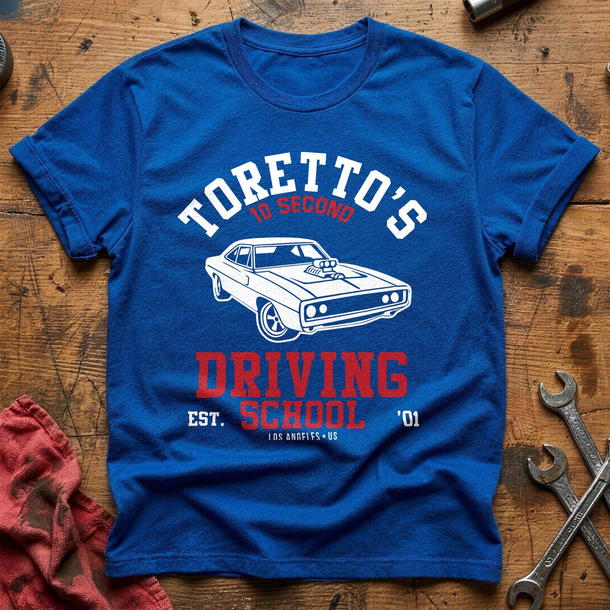 Torettos driving school T-Shirt - Royal