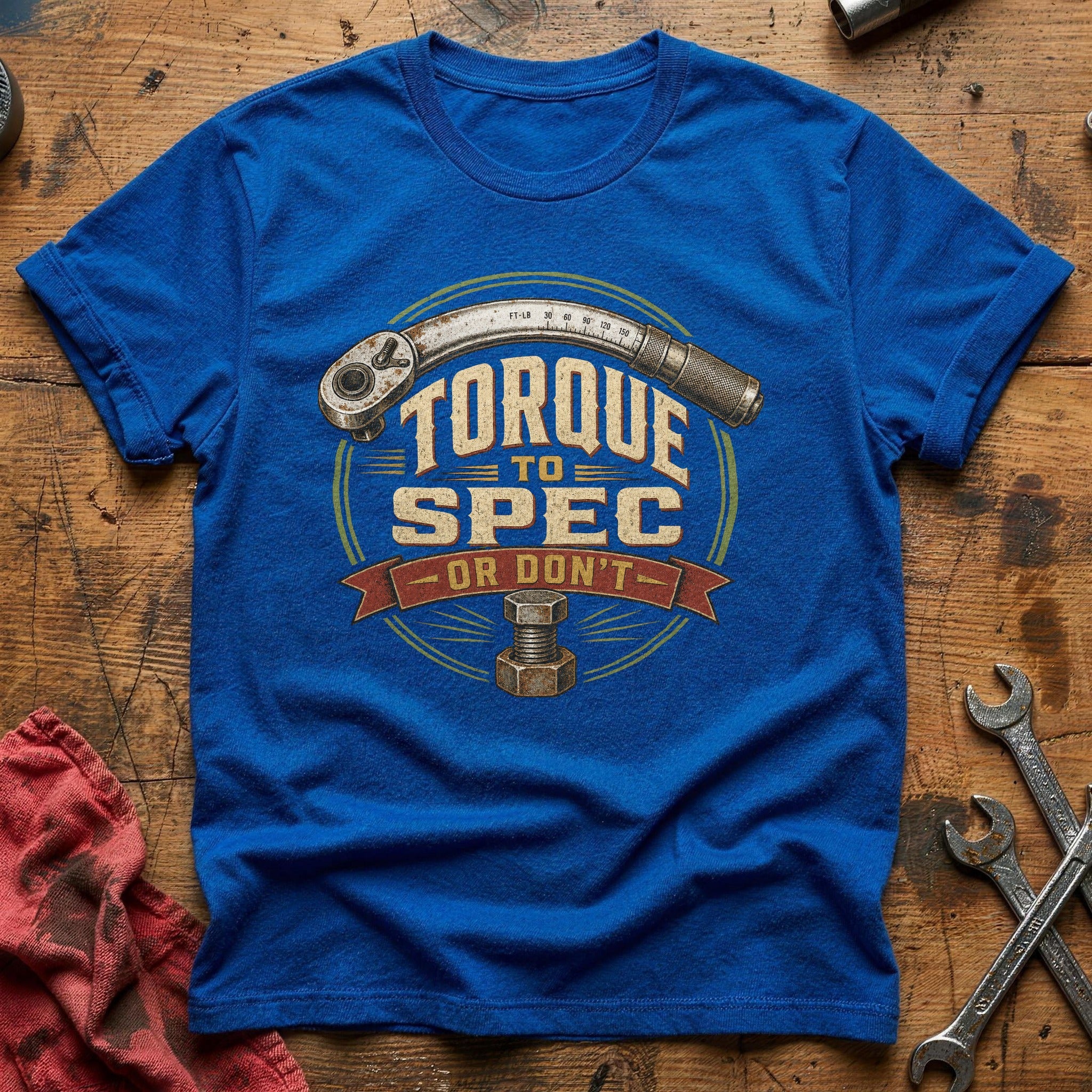 Torque to Spec T-Shirt - Royal