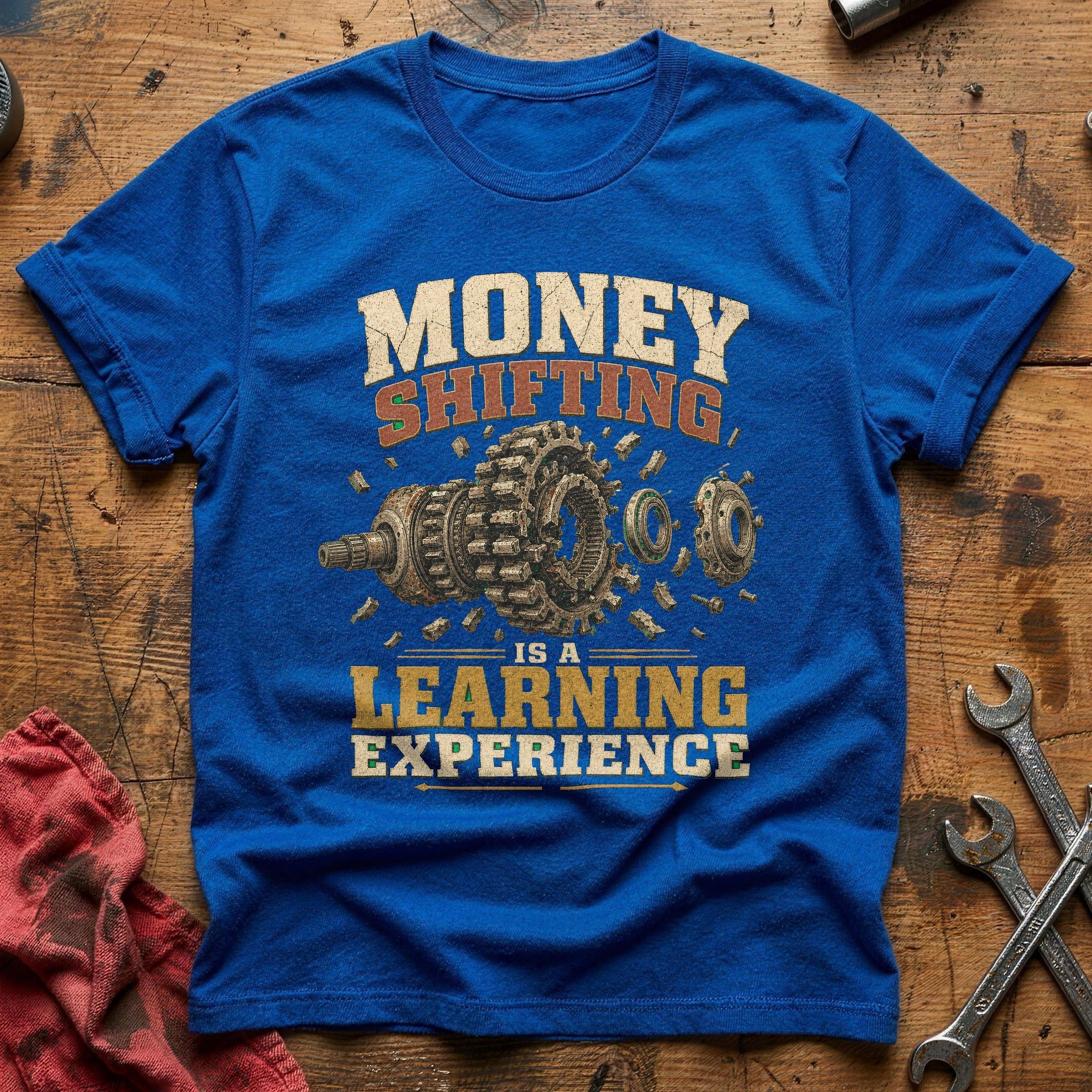 Transmission Tuition T-Shirt - Royal