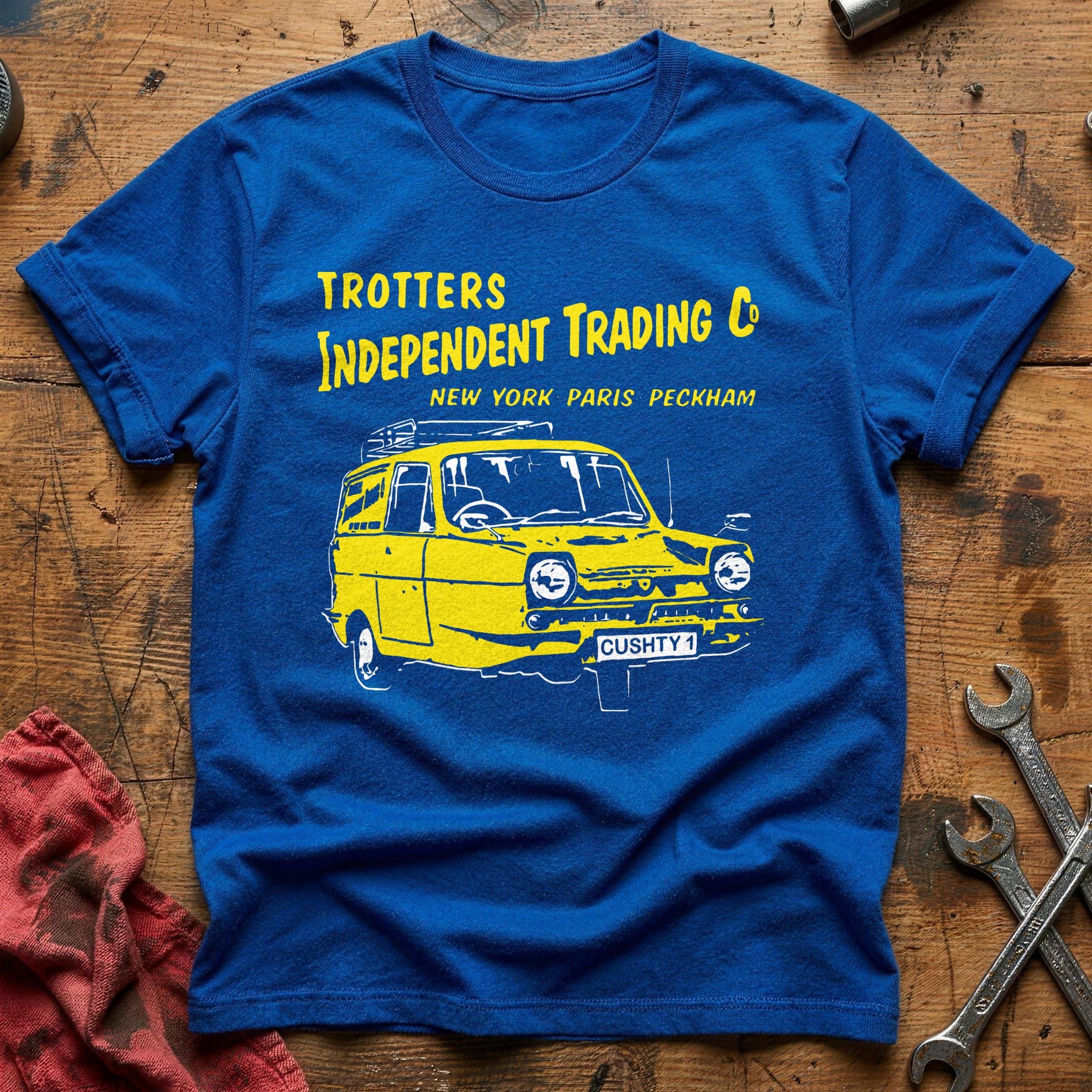 Trotters cushty T-Shirt - Royal
