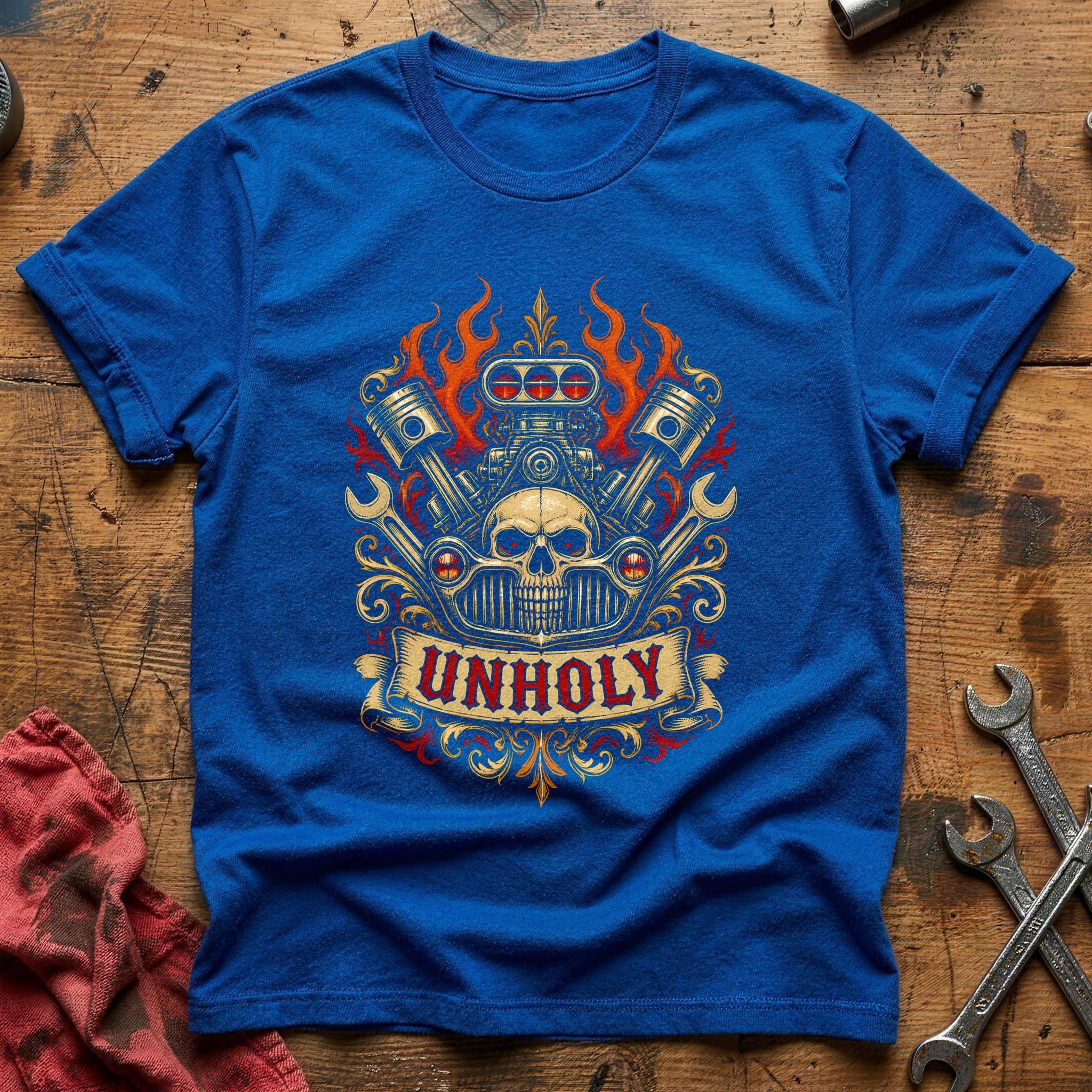 Unholy Engine Flash 60 T-Shirt - Royal