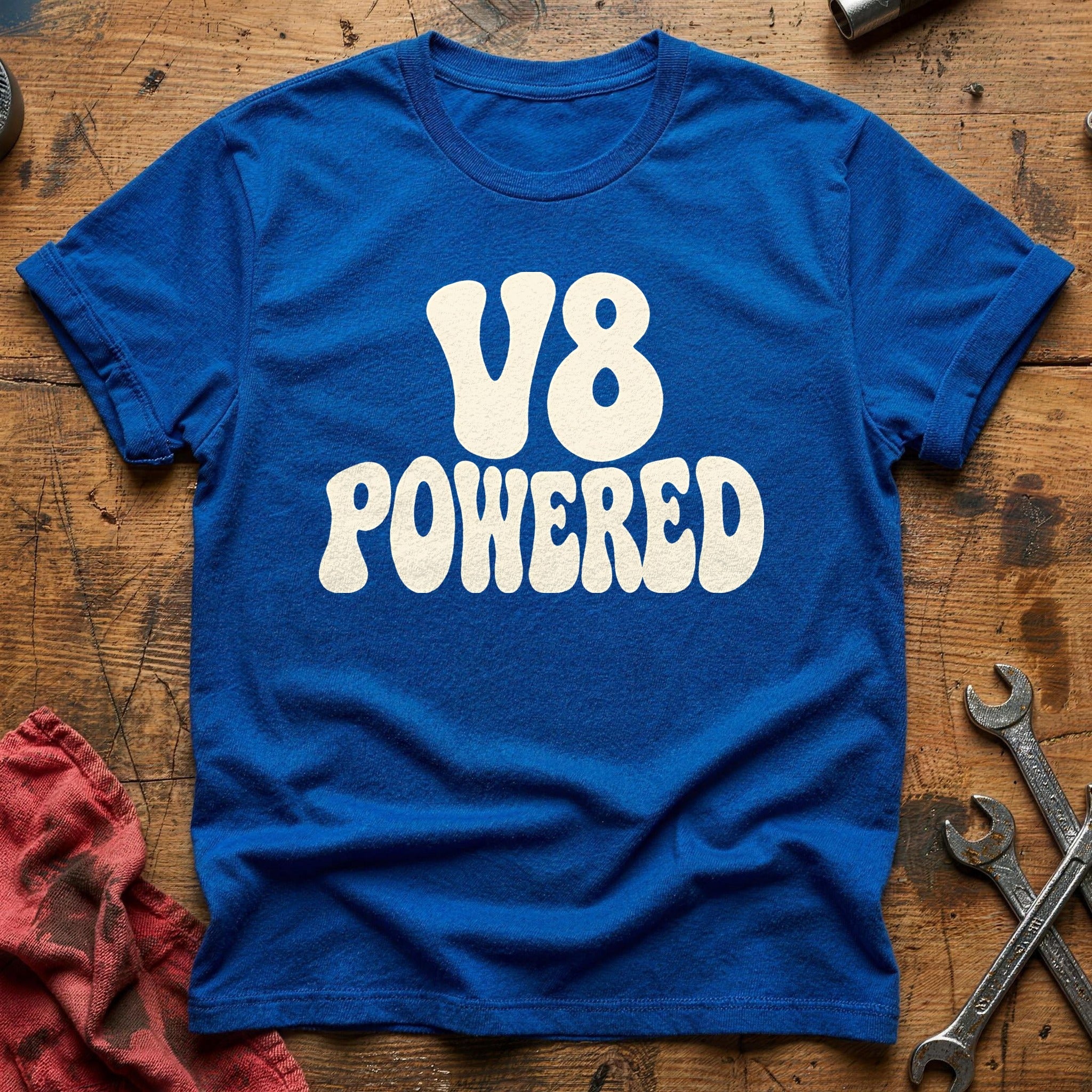 V8 Powered 25 T-Shirt - Royal