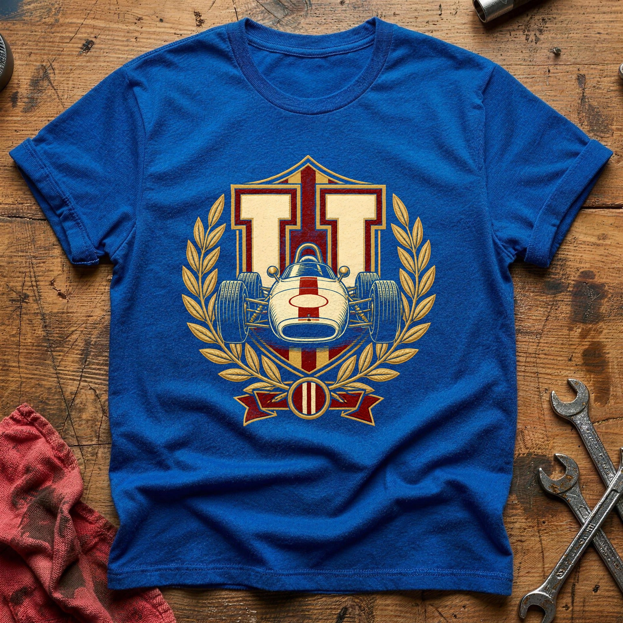 Varsity Racer 46 T-Shirt - Royal
