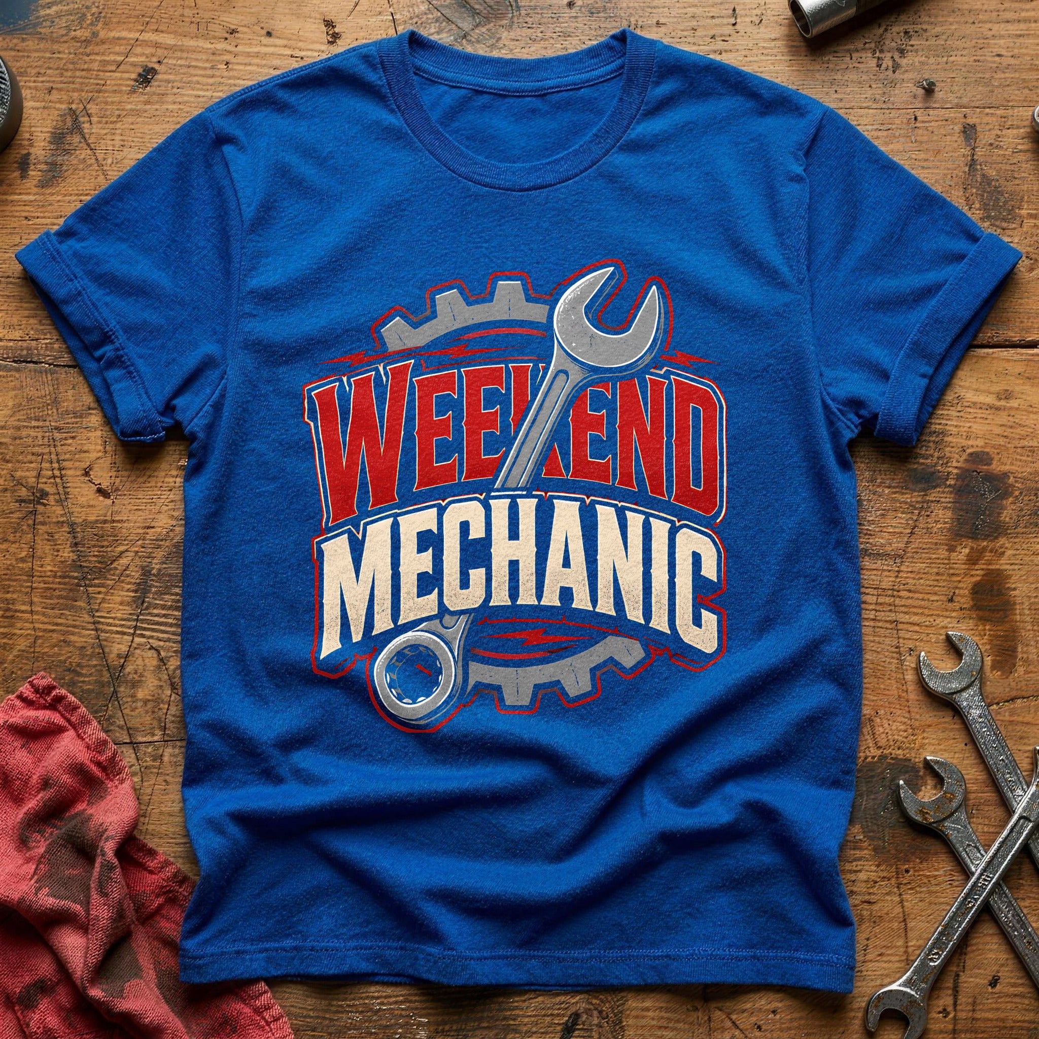 Weekend Mechanic 78 T-Shirt - Royal
