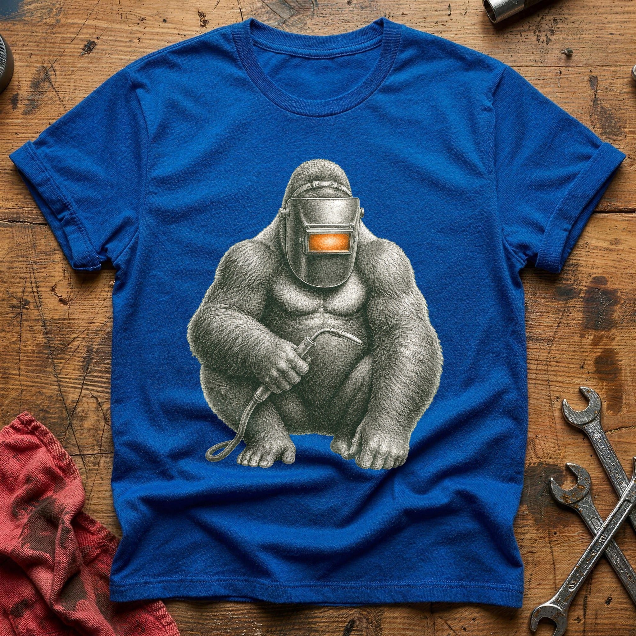 Welding Mask Gorilla - Royal