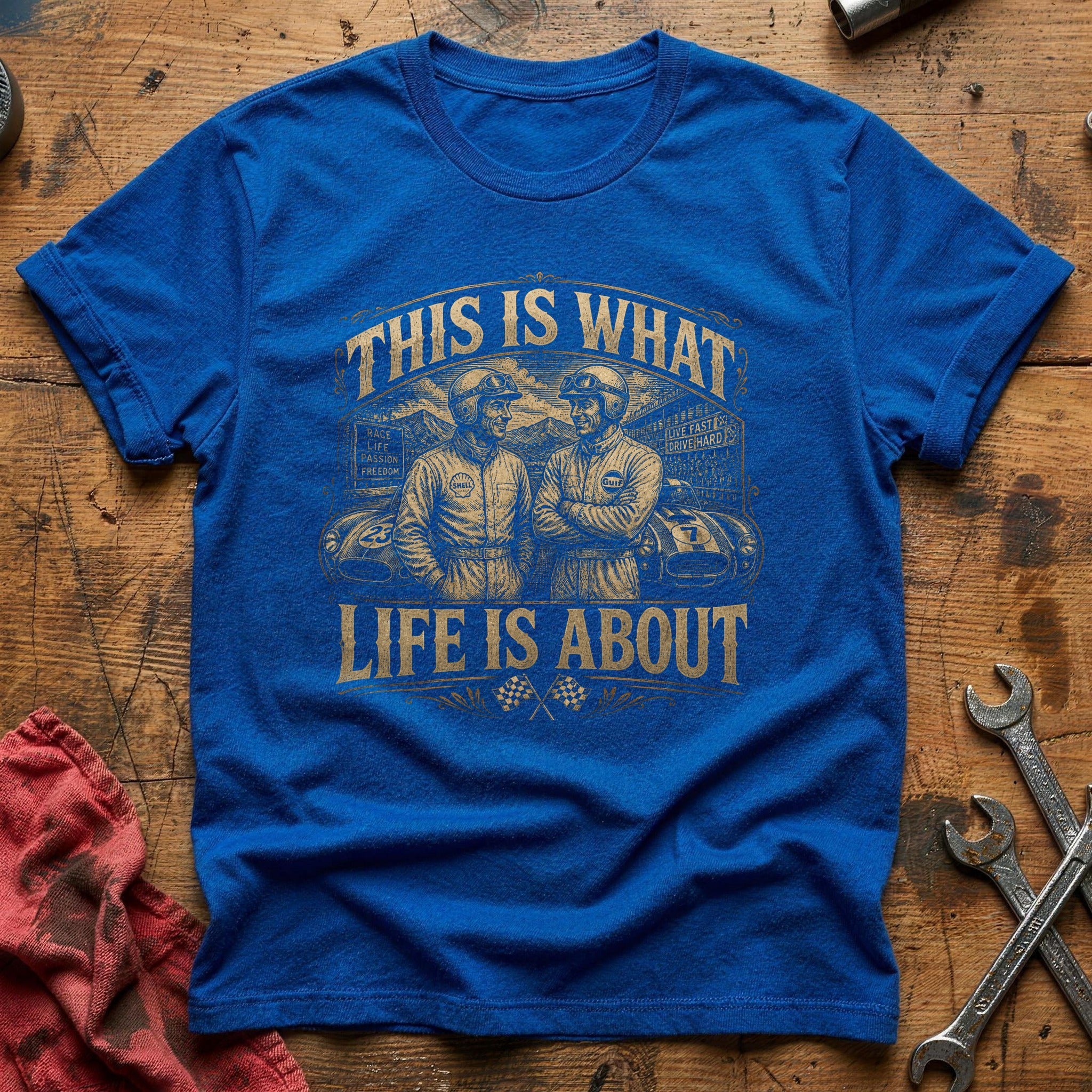 What Life's Really About T-Shirt - Royal