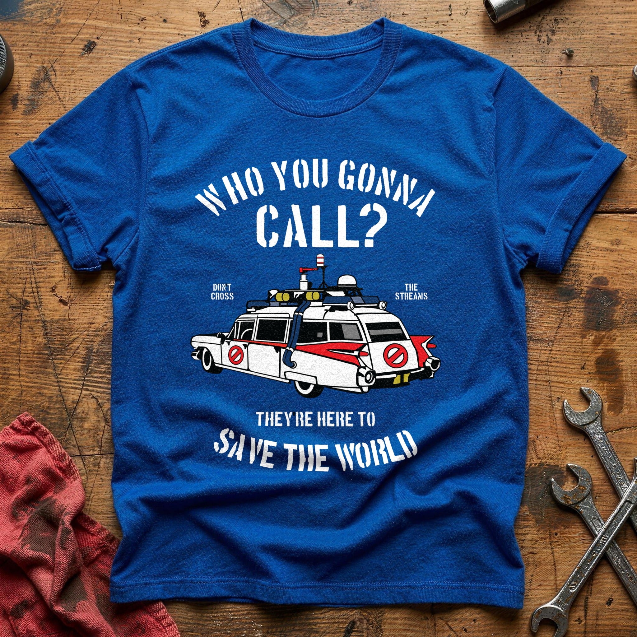Who gonna call car T-Shirt - Royal