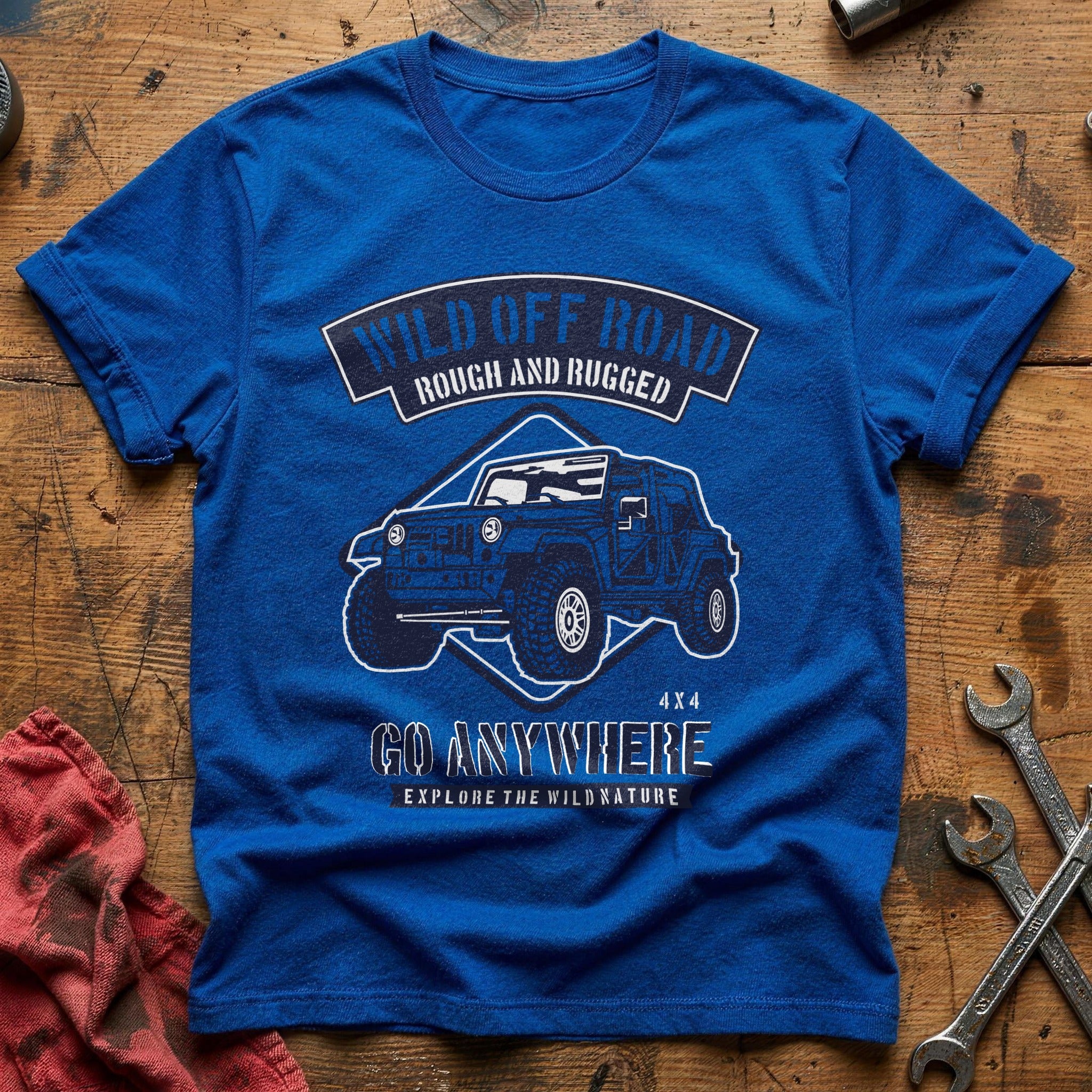 Wild off road T-Shirt - Royal