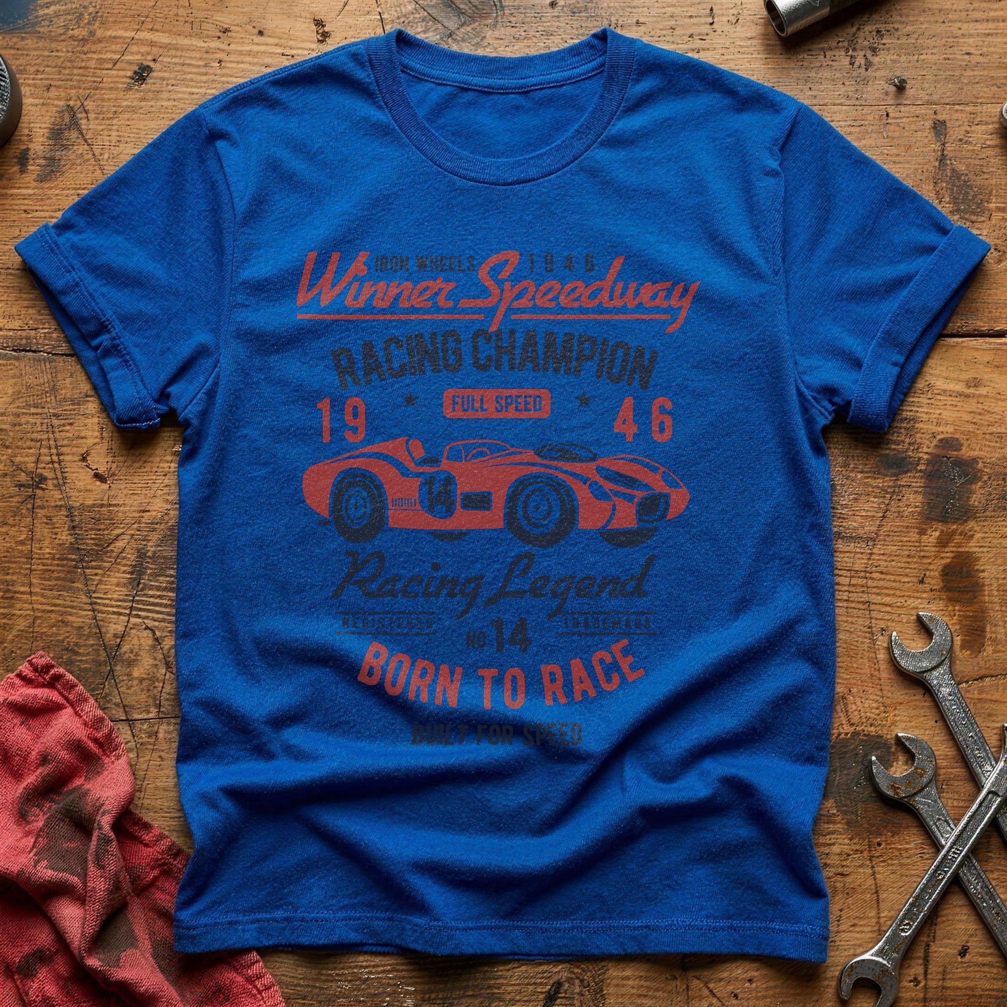Winner speedway T-Shirt - Royal