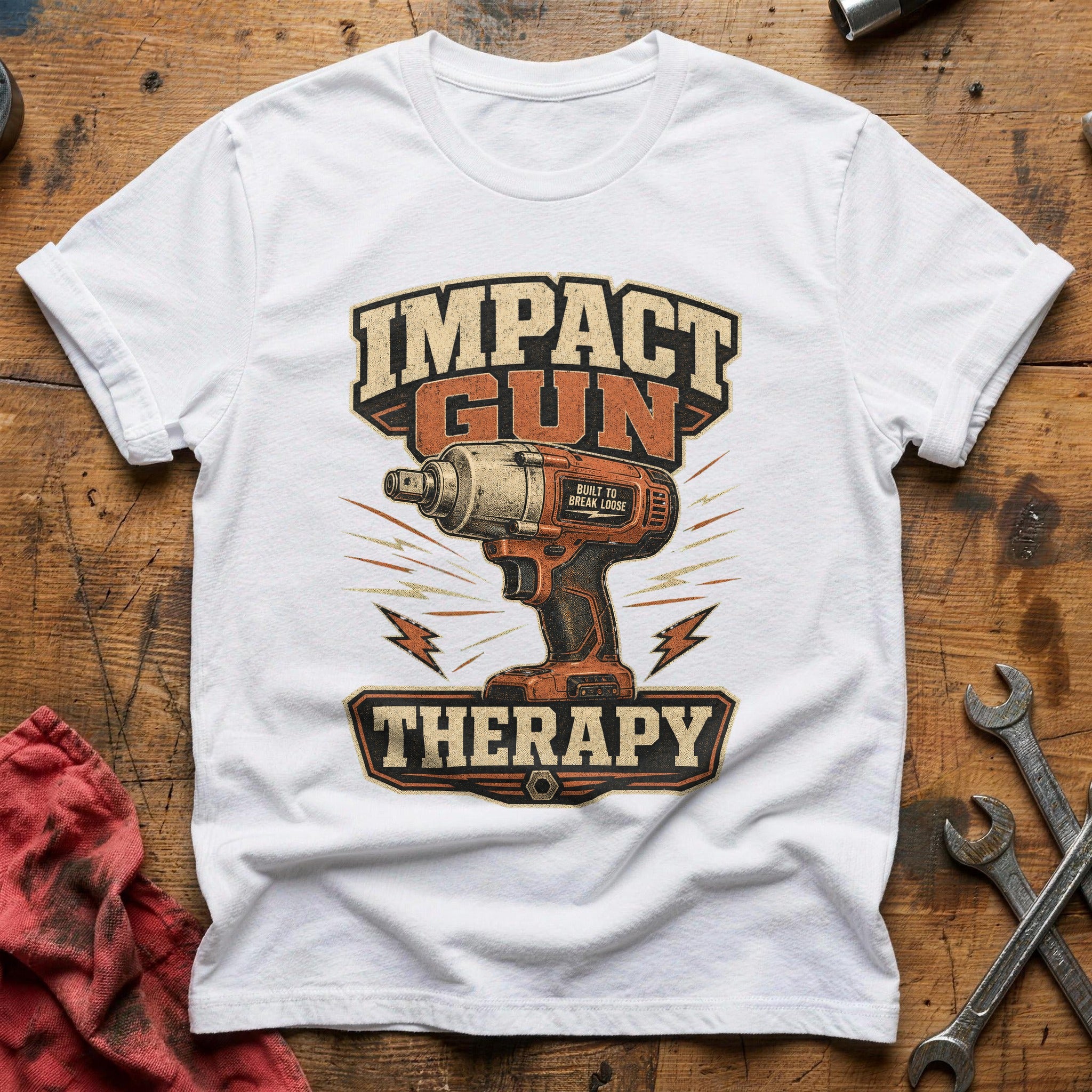 Built to Break Loose T-Shirt - White