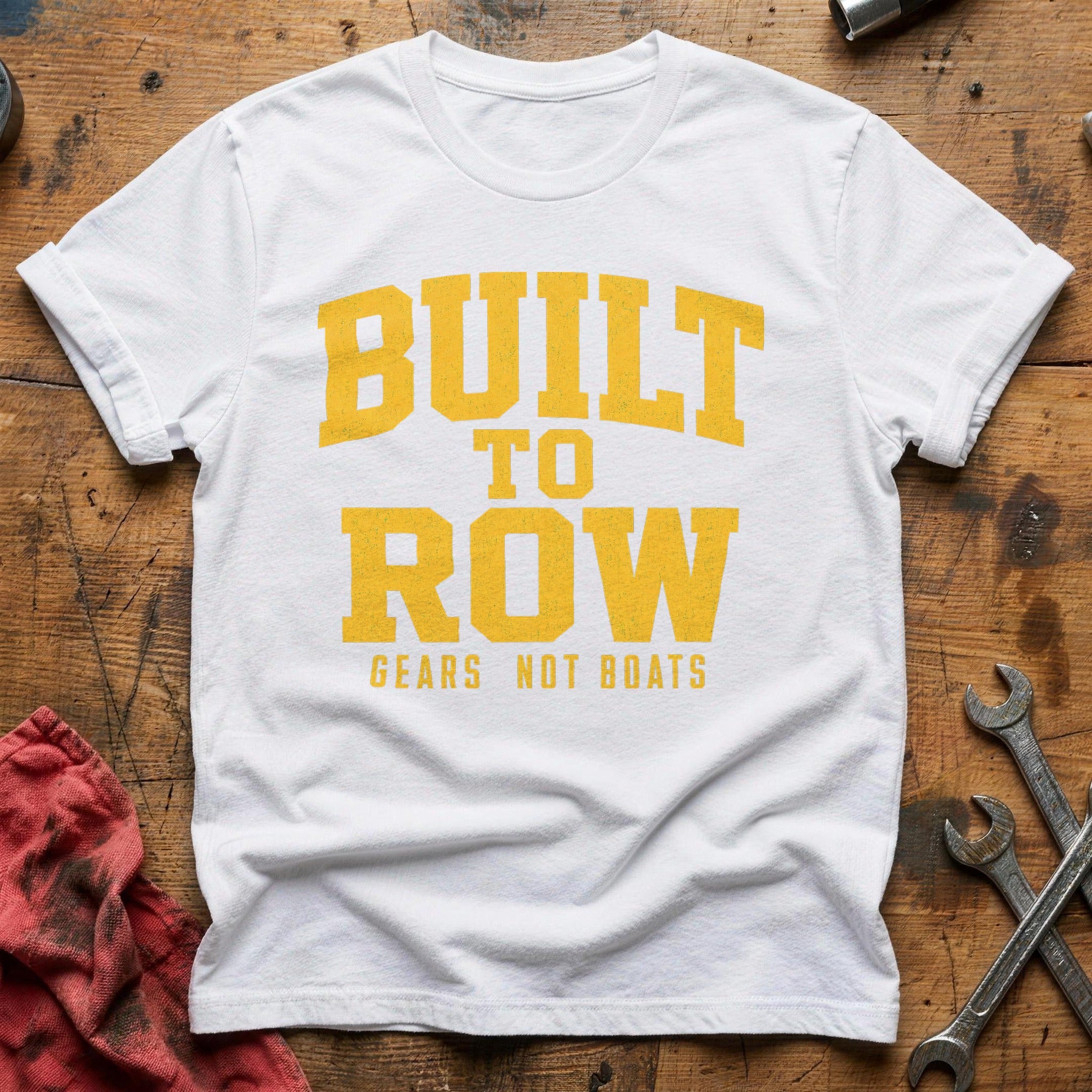 Built to Row T-Shirt - White