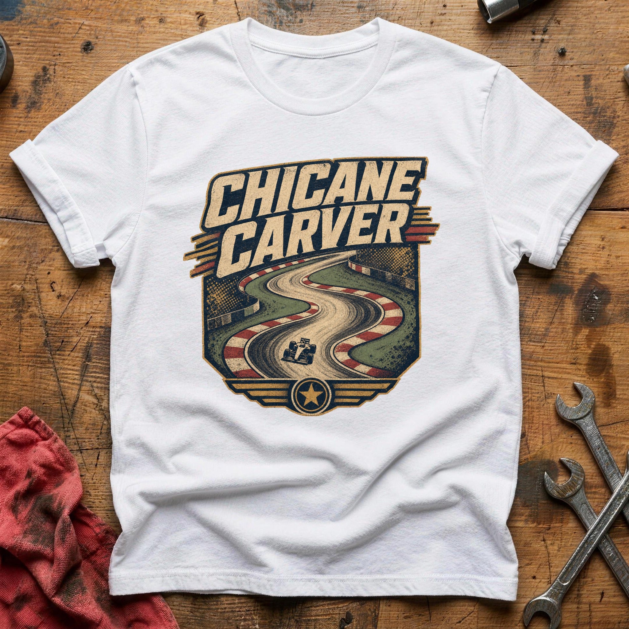Chicane Carver T-Shirt - White