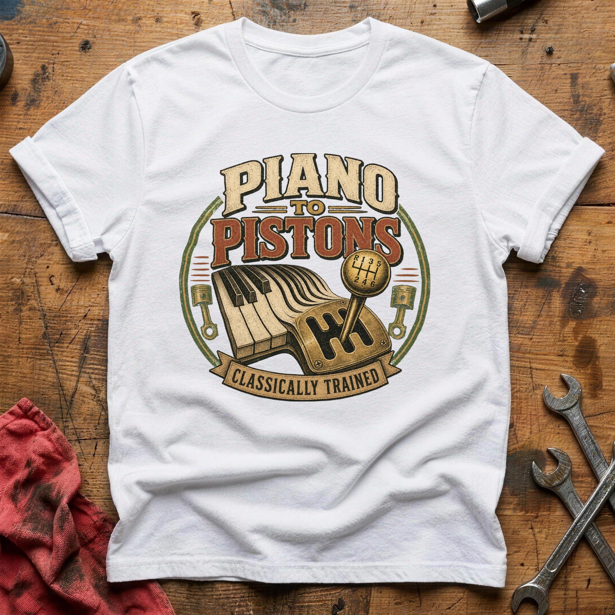 Classically Trained T-Shirt - White
