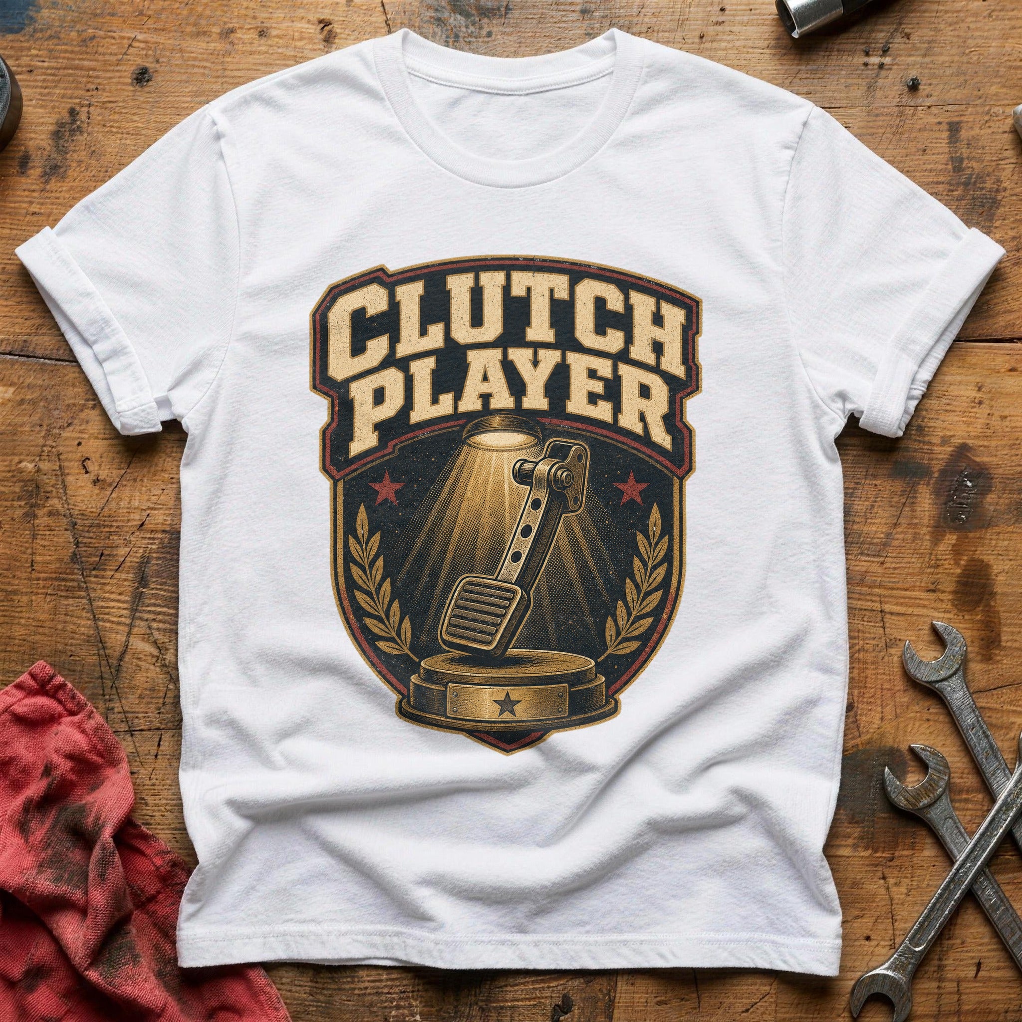 Clutch Player T-Shirt - White