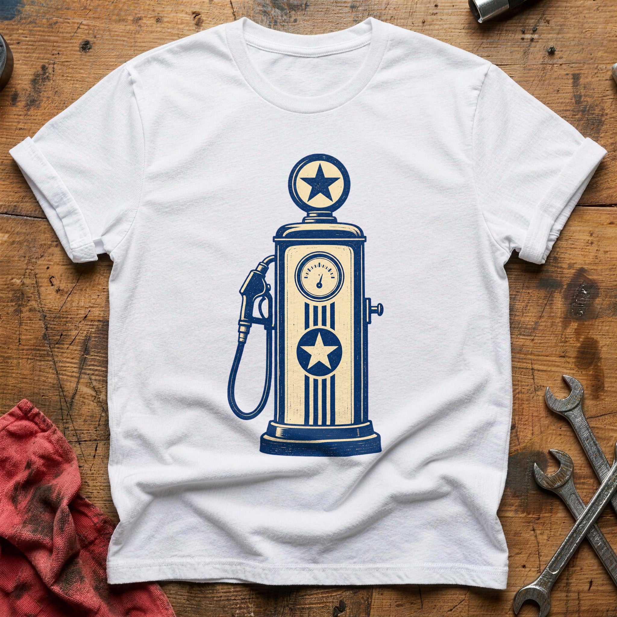 Fuel Stop T-Shirt - White