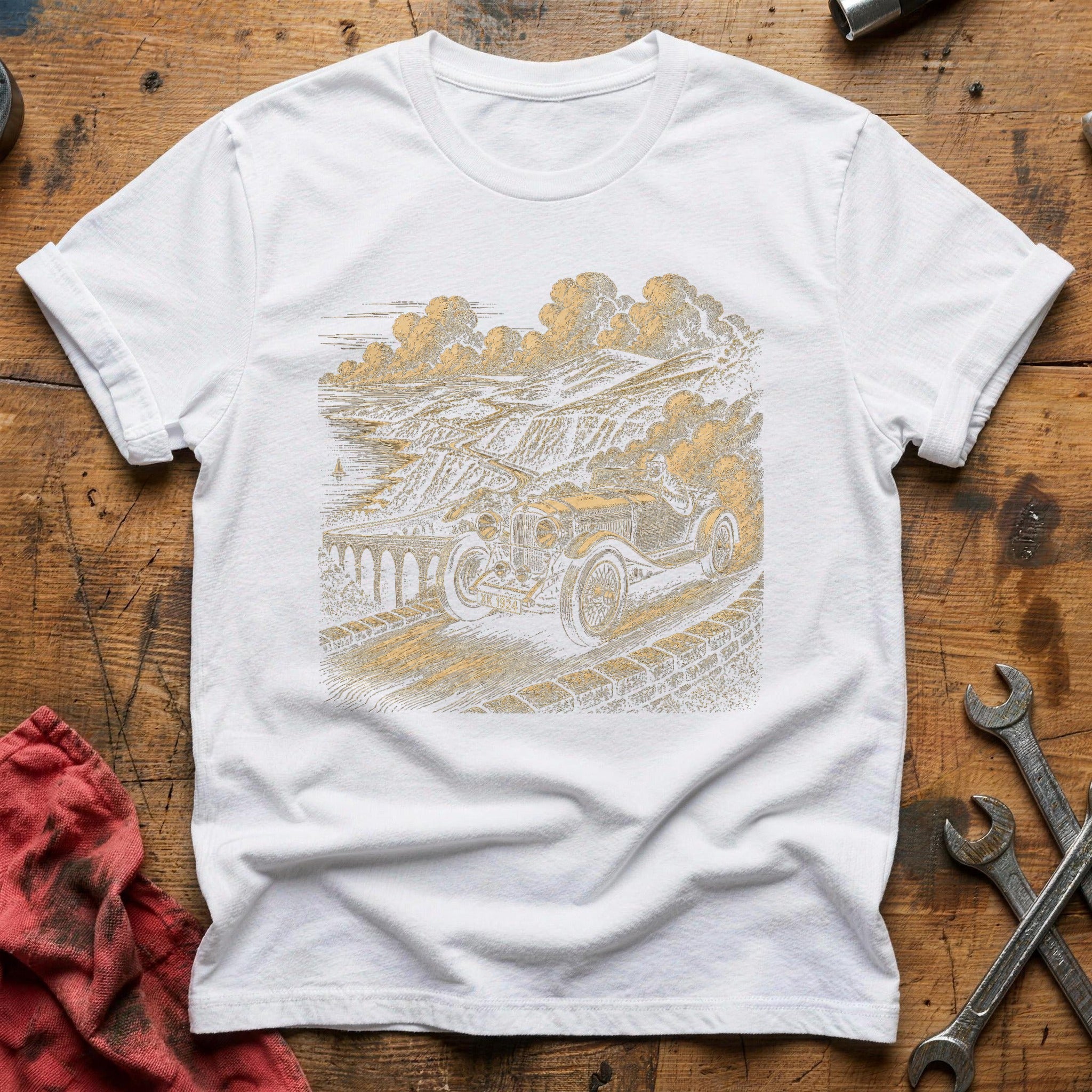 Hillside Escape T-Shirt - White