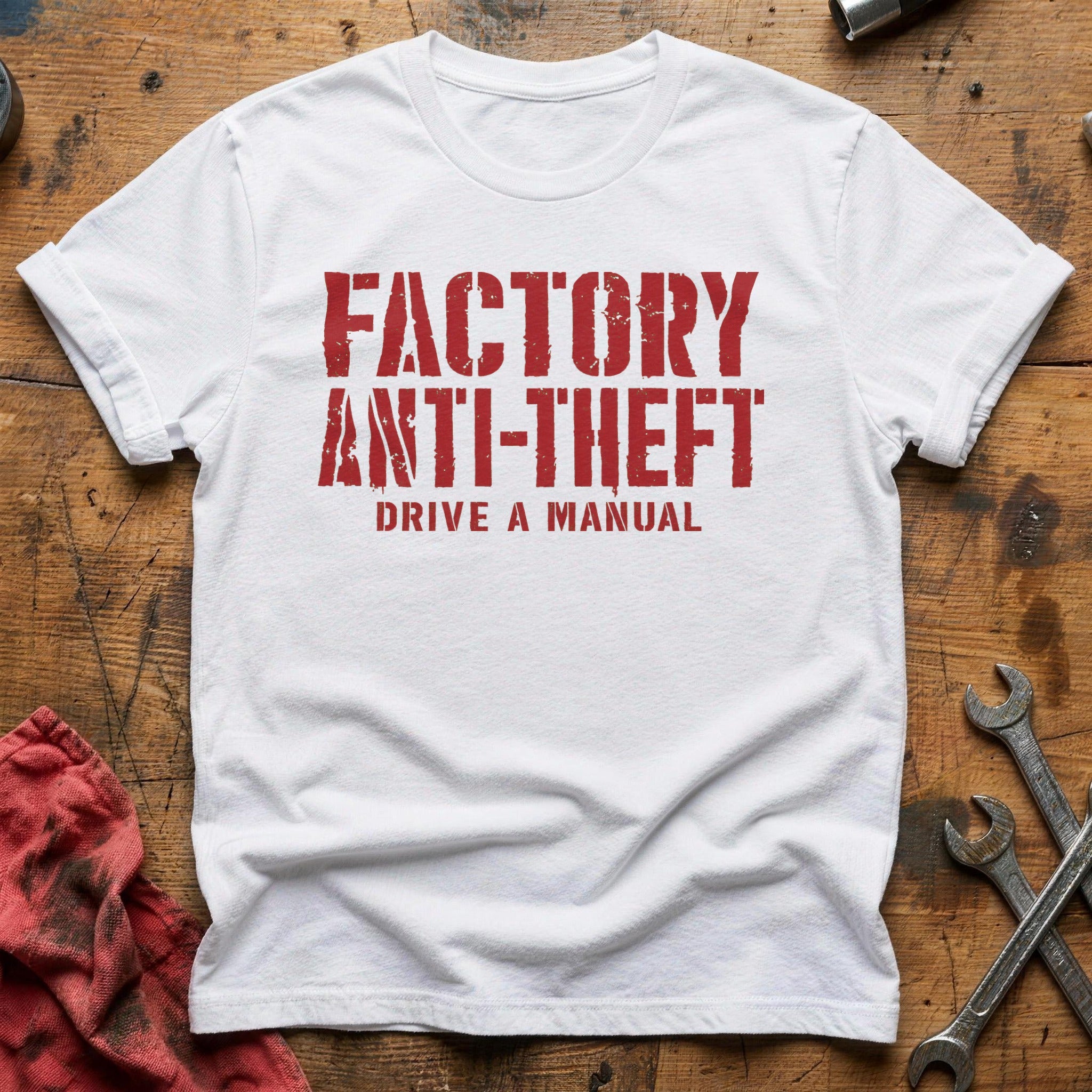 Manual Transmission Lifestyle T-Shirt - White