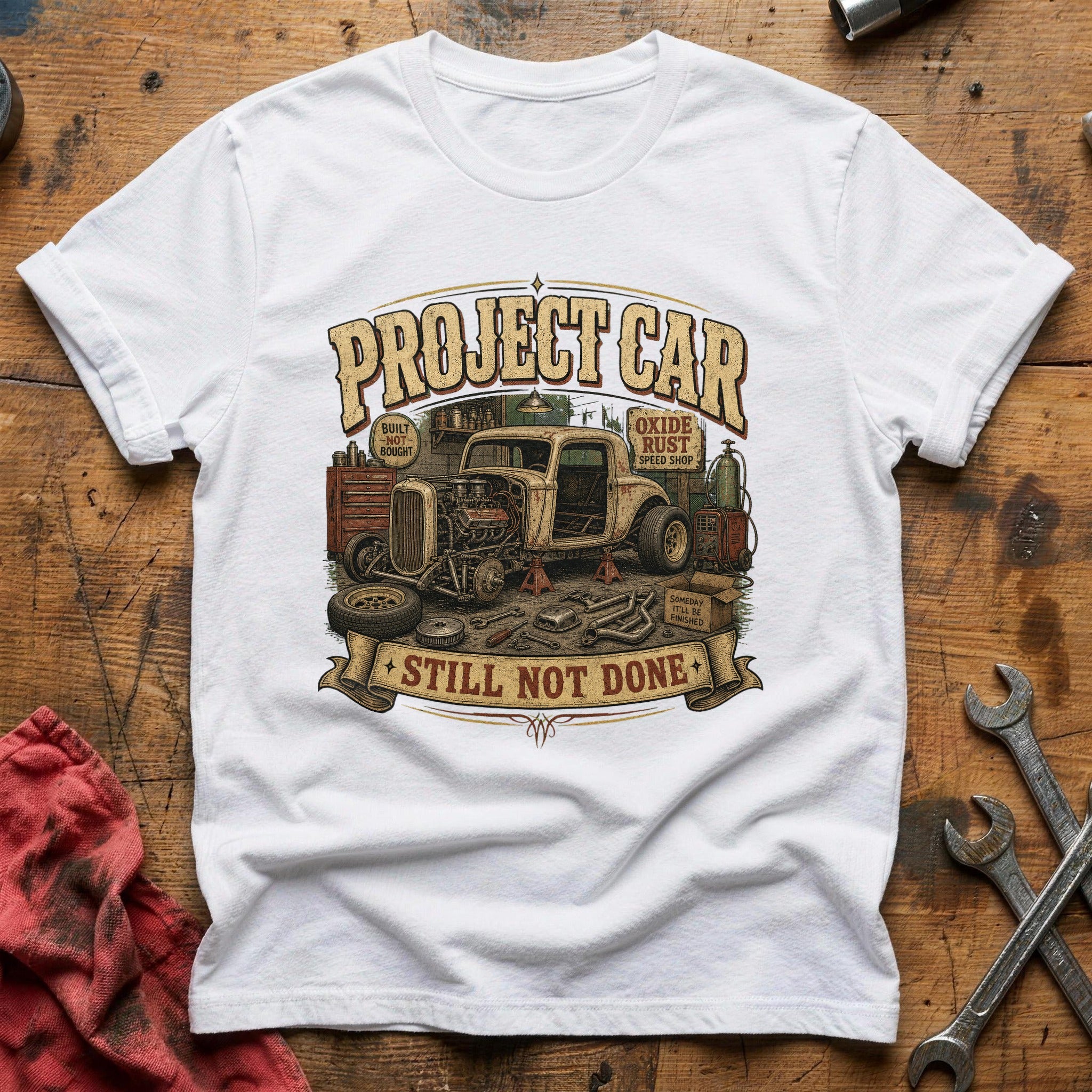 Still Not Done T-Shirt - White