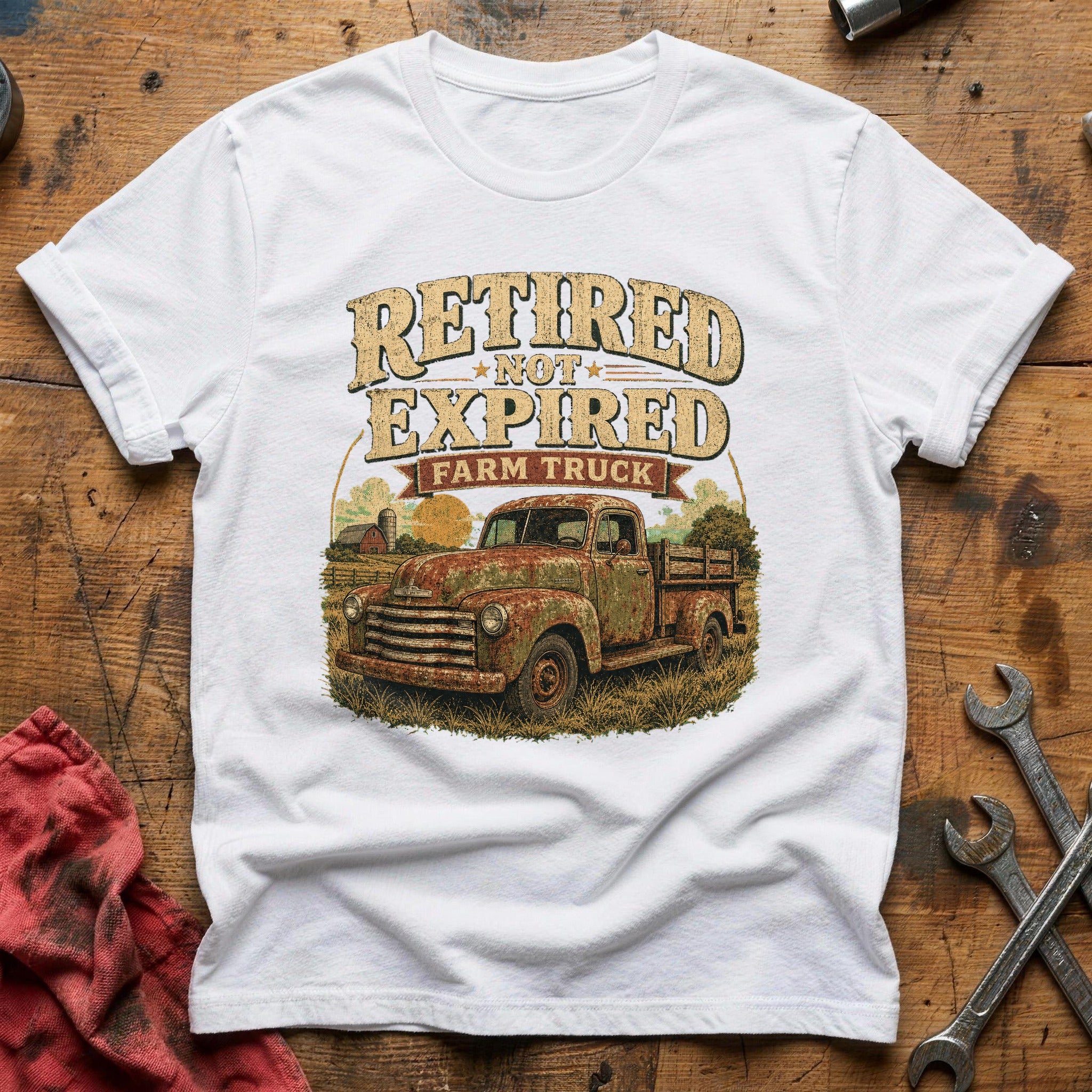 Still Running Strong T-Shirt - White